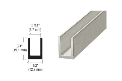 custom u channel aluminum.